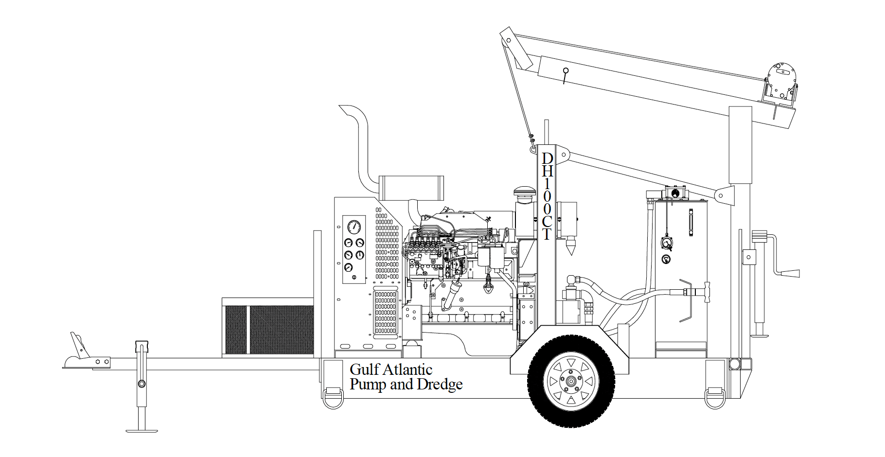 85 hp hydraulic power unit